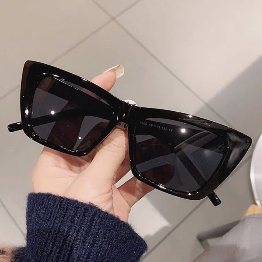 Heart Evangelista Sunglasses Cats Eye Eyewear Sunglass Catseye Retro Trendy - Picture 2 of 8